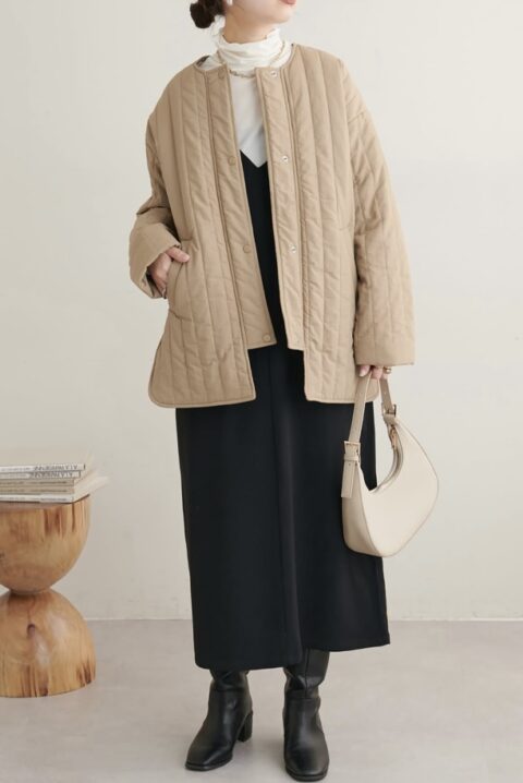 2023年natural couture（ナチュラルクチュール）福袋のキルティングコート